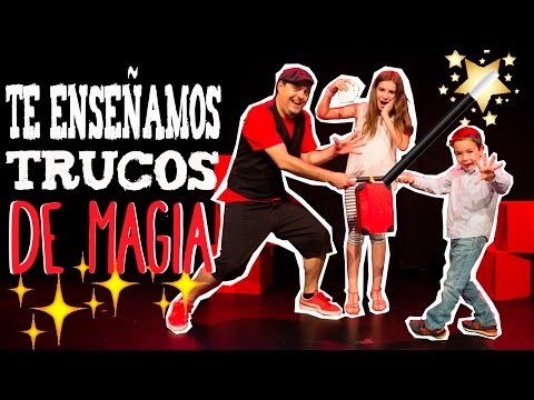 TE ENSEÑAMOS TRUCOS DE MAGIA CON UN PAPÁ MAGO // Juegos y Juguetes en Familia