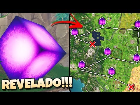 REVELADO O CAMINHO DO CUBO MISTERIOSO NO FORTNITE