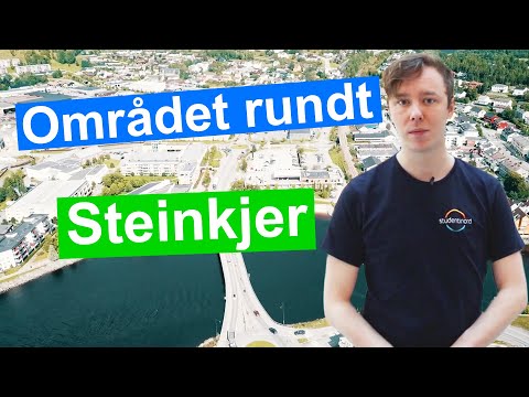 Området rundt campus Steinkjer