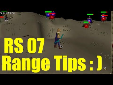 How to get the best Range xp in RS07 ;)