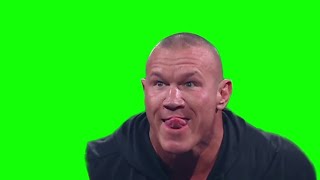Randy Orton appears outta nowhere green screen