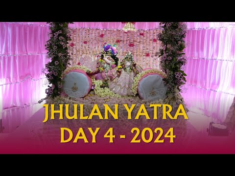 Jhulan Yatra Day 4 At ISKCON Chowpatty