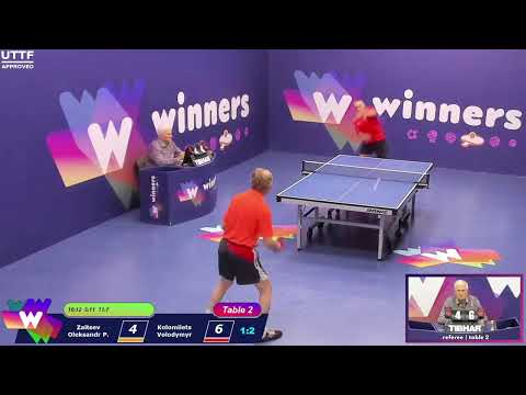 Winners League  06.09.21 Zaitsev Oleksandr P. - Kolomiiets Volodymyr 12:00