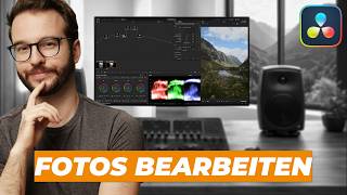 So bearbeitest du FOTOS in DaVinci Resolve Studio!