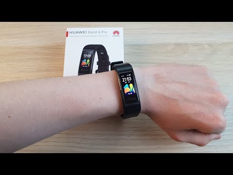HUAWEI BAND 4 PRO - ОБЗОР И ПЕРВАЯ НАСТРОЙКА