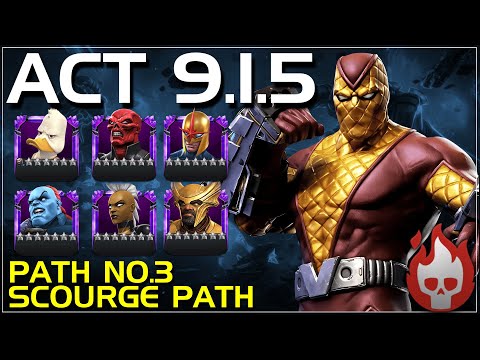 MCOC: Act 9.1.5 - Path 03 - The Scourge Path - Venom vs Shocker - 2024