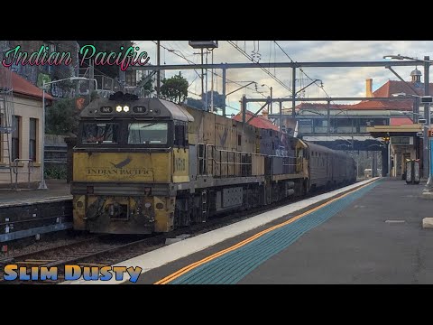 Slim Dusty - Indian Pacific (Lyrics)