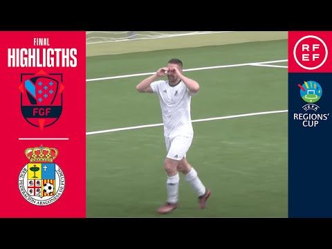 RESUMEN | Copa de Regiones UEFA | Galicia 1-2 Aragón | Final