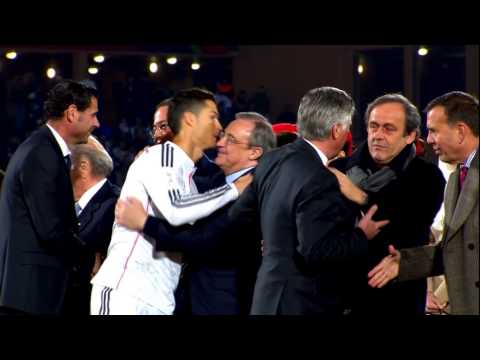 Ronaldo snubs Platini at Club World Cup presentation High Quality