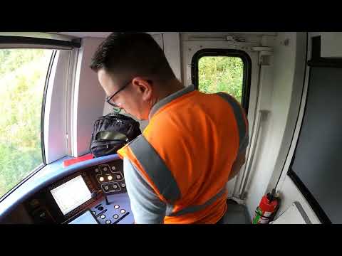 Führerstandsmitnahme S-Bahn München S2 Erding - Markt Schwaben mit Kuppeln BR423 26.08.2022