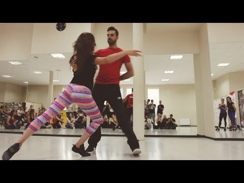 Zouk Demo | Alexis Cucheval & Anastasia Yeroshenko | Dance Hub, Chernigiv, Ukraine, 20170702