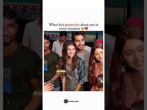 Harshad protect pranali in every situation ♥️🧿🥹 #pranalirathod #harshadchopda #harshali#abhira#yrkkh