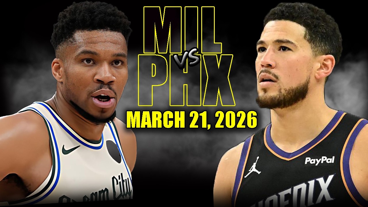 3월22일 밀워키 피닉스 NBA 하이라이트