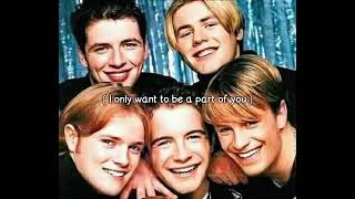 Westlife - I Won&#39;t Let You Down Lyric