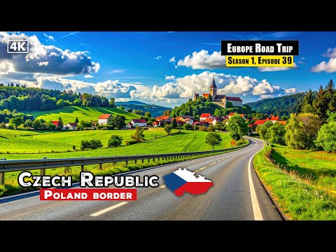 Long Drive in Czech Republic – Castles, Villages & Scenic Roads - Europe Road Trip, S1 Ep39