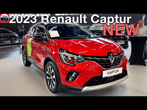 NEW 2023 Renault Captur - Visual REVIEW interior, exterior & features