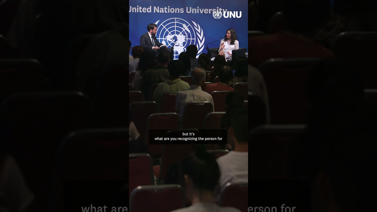 #AI in #Biometrics – Jimena Sofía Viveros Álvarez | #UNUConversationSeries #Shorts