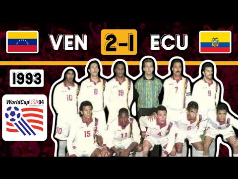 🇻🇪 VENEZUELA 2-1 ECUADOR 🇪🇨 | Premundial 🇺🇸 1994