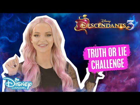 Descendants 3 | Truth Or Lie Challenge ft. Dove Cameron 😱 | Disney Channel UK