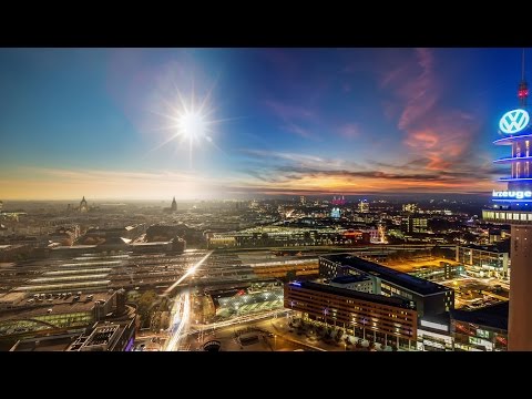 Zeitsprung Hannover - Blick vom Broderohochaus