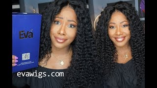 EvaWigs.com Curly Full Lace Wig