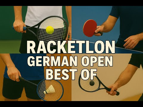 Die besten Ballwechsel! Racketlon German Open 2025 Best Of