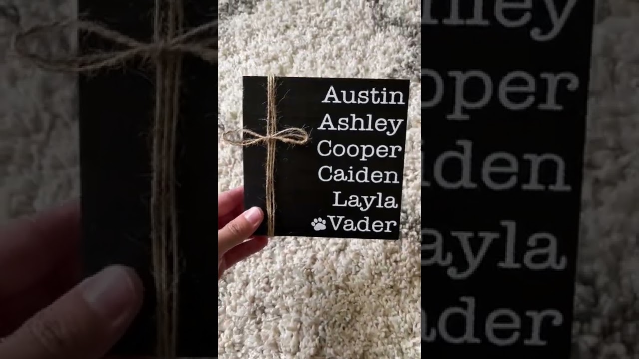 Family name sign #shorts