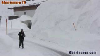 preview picture of video '5 Meter Schnee in Obertauern'
