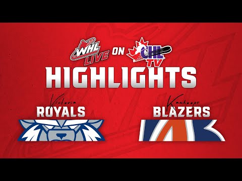 Victoria Royals at Kamloops Blazers 10/22 | WHL Highlights 2024-25