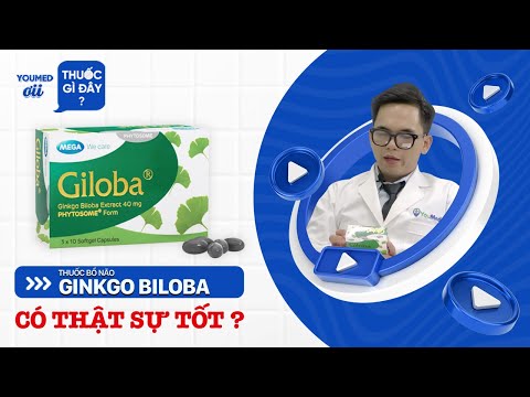 Thuốc bổ não Ginkgo Biloba có thật sự tốt? - DS. Phan Tiểu Long l YouMed ơi, thuốc gì đây? EP 02