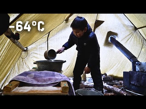 Cómo los nómadas de Siberia se duchan y pasan los domingos a -64°C? Yakutia