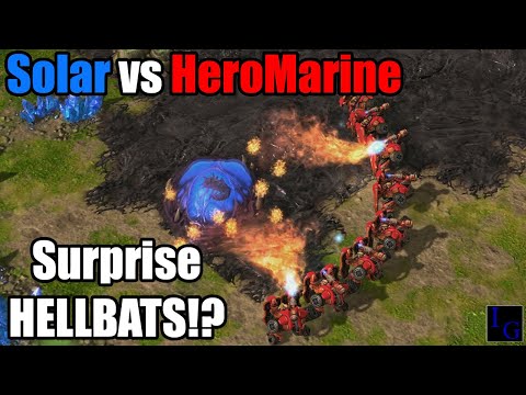 Can Solar SURVIVE vs HeroMarine's ONSLAUGHT?! | StarCraft 2 SC2 Professional Game Pro TvZ ZvT Match