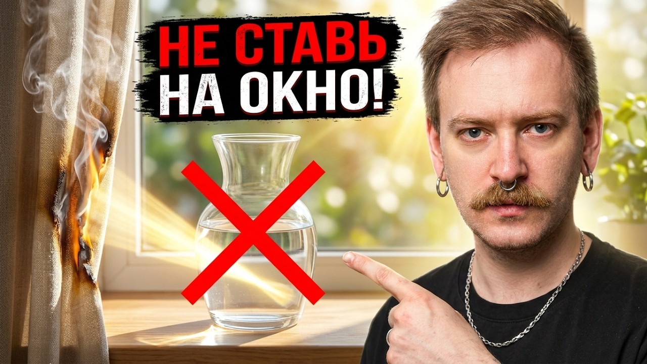 ОПАСНЫЕ ЛИНЗЫ в твоем доме: Эксперименты с солнцем и стеклом