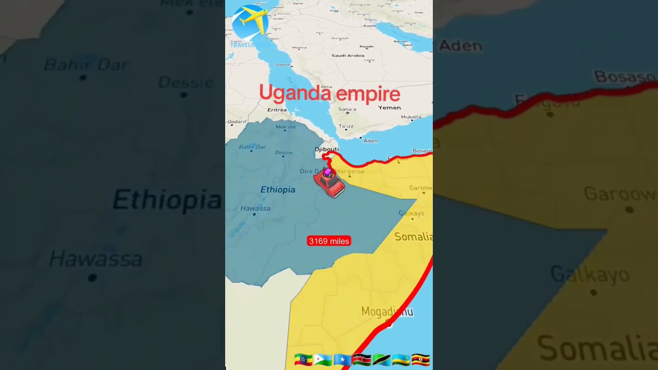 🇺🇬Uganda empire🇺🇬 #travelboast#uganda#Map