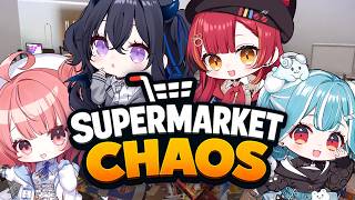 【Supermarket Chaos】４人でお片付け🎶【ぶいすぽ/一ノ瀬うるは】