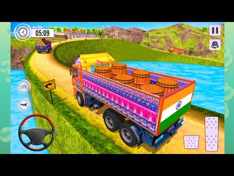 Offroad Indian Cargo Truck 3D - Android Gameplay