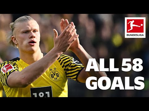 Erling Haaland - All 58 Bundesliga Goals so far