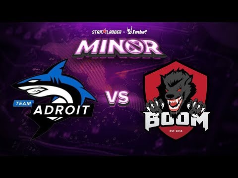 Adroit vs BOOM ID Game 1 - SL ImbaTV Minor SEA Qualifier: Losers' Round 1
