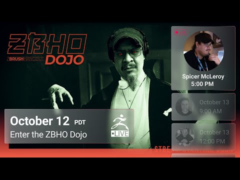 Enter the ZBHO Dojo - Spicer McLeroy - ZBrush 2021.7