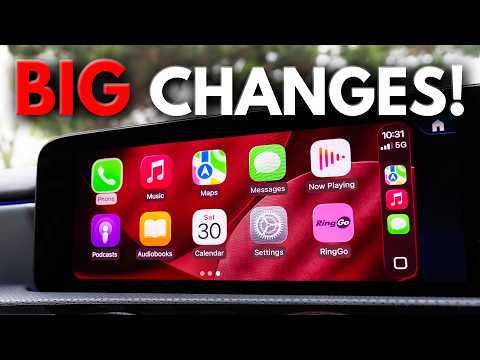 Apple CarPlay iOS 26! | 15 NEW FEATURES!