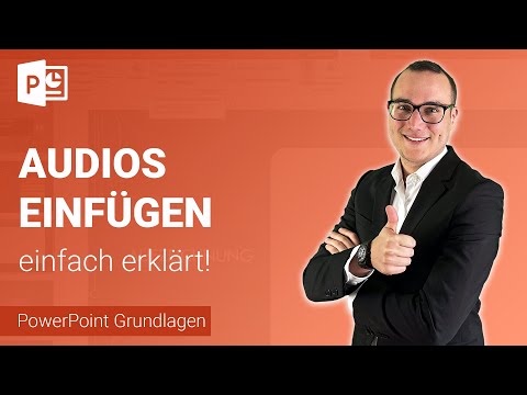 Inserting and editing audio explained simply | Learn Microsoft PowerPoint ✅