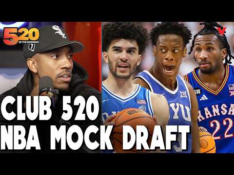 Jeff Teague & Club 520 NBA Mock Draft: AJ Dybantsa #1, Darryn Peterson falls, Boozer to Pacers