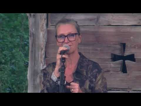 Ebba Forsberg Krister Karlsson Scensommar Hembygdsparken Virestad 3 aug 2025 Leonard Cohen Bob Dylan