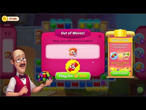 Homescapes🏠: Beat Level 4420~4421 (Android | iOS) - Gameplay Walkthrough