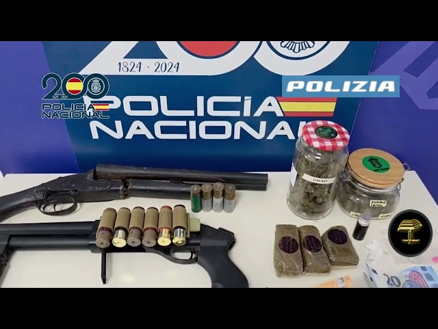 La Policía Nacional detiene a cuatro presuntos miembros de grupos de crimen organizado transnacional