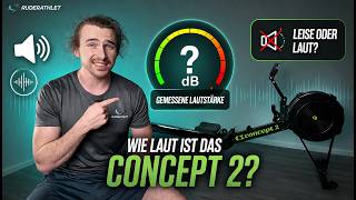 Messung: So laut ist das Concept 2 Rudergerät tatsächlich!