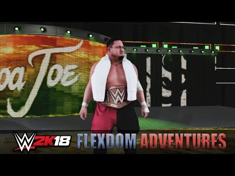WWE 2K18 - (FlexDom Adventures) - My Career Mode Ep. 10 - Champion Vs Champion Match