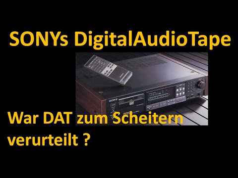 SONYs DAT (Digital Audio Tape): Zeitreise - War dat Format ein Erfolg ?
