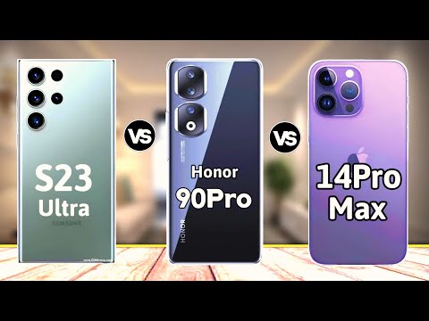 Honor 90 Pro vs Samsung S23 Ultra vs iPhone 14 Pro Max | honor 90 pro unboxing