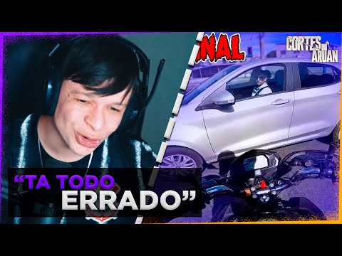 ARUAN REAGE A FATOS CURIOSOS NO TRÂNSITO (APAIXONADOS POR MOTORES) PARTE 2 - Cortes do Aruan